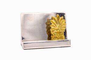 Καρτοθήκη σε αλουμίνιο και μπρούτζο