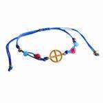 Βραχιολάκι με επίχρυσο σταυρό